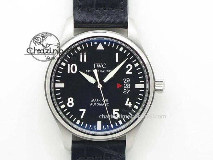 MIROTIME 0417 Portugieser Chrono  42 IW390406 RG ZF 1:1 Best Edition Blue Dial on Brown Leather Strap A Durable 7129